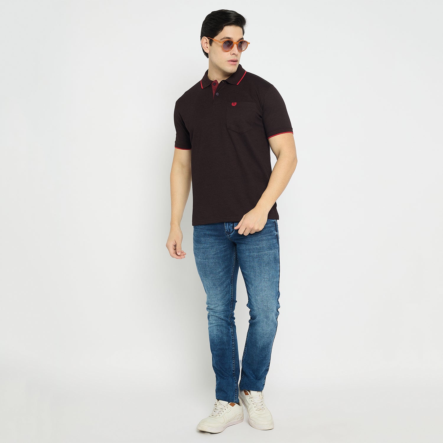 Duke Urban Men Half Sleeve Cotton Collared Tshirt (MSD67)