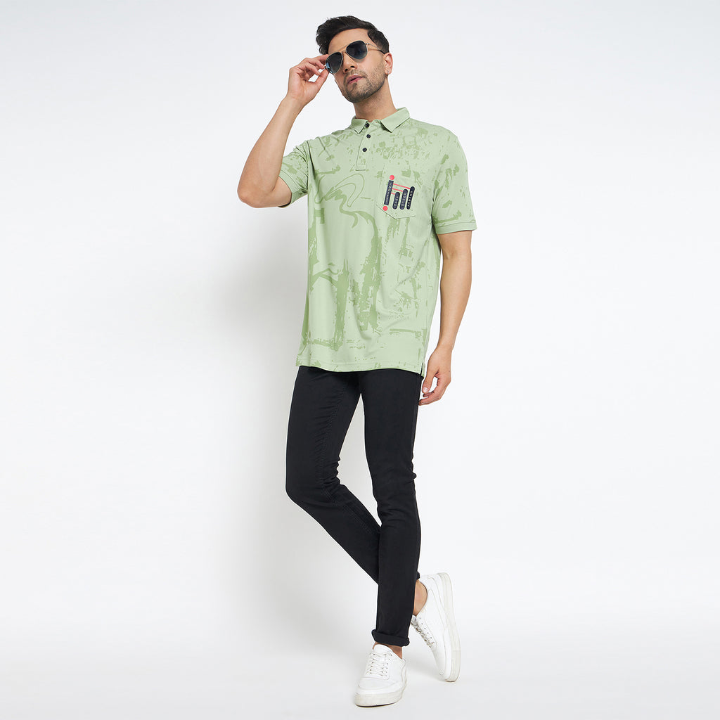 Duke Urban Men Half Sleeve Cotton T-Shirt (LF7118)