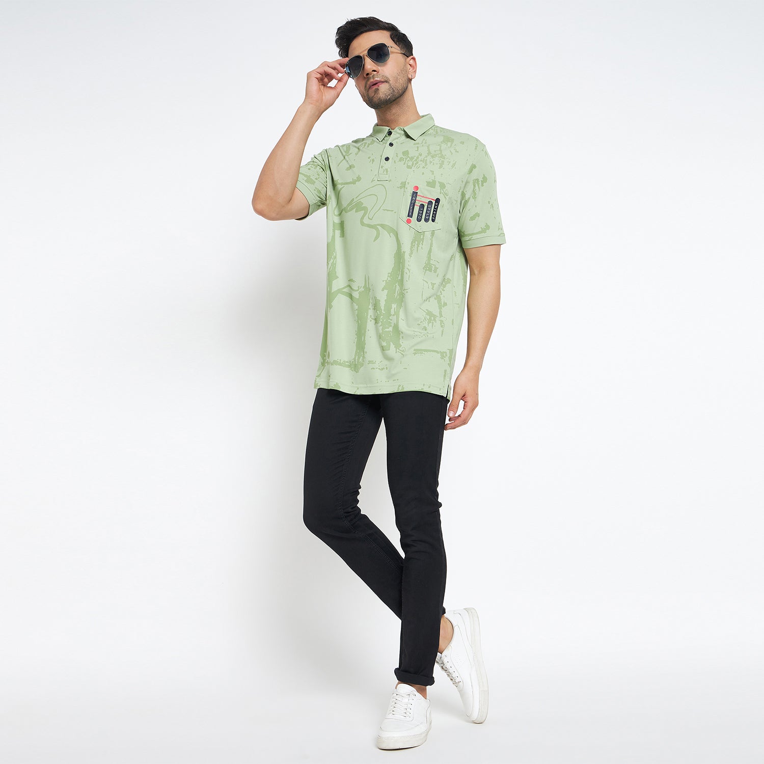 Duke Urban Men Half Sleeve Cotton T-Shirt (LF7118)