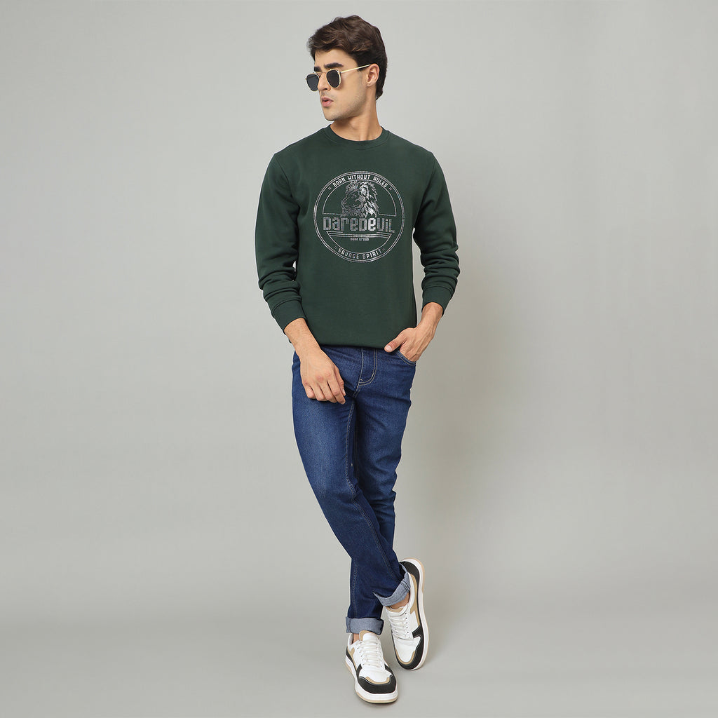 Duke Urban Men Round Neck Regular Sweatshirt (LF6398)