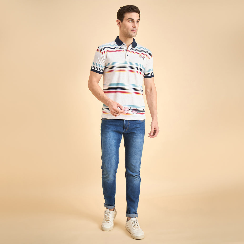 Duke Urban Men Half Sleeve Cotton Polo Tshirt (ON2091)