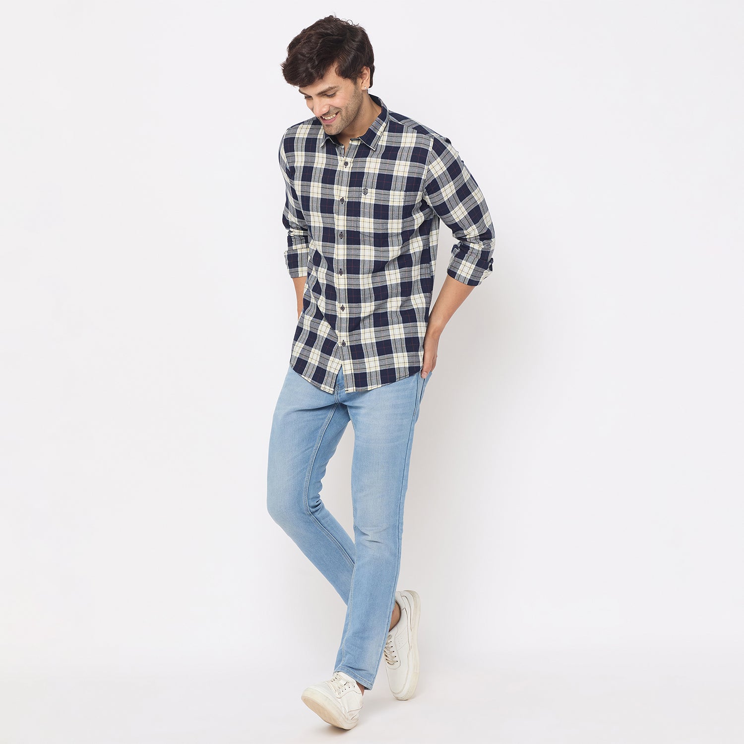 Duke Urban Men Full Sleeve Cotton Shirt (SDO7CKI)