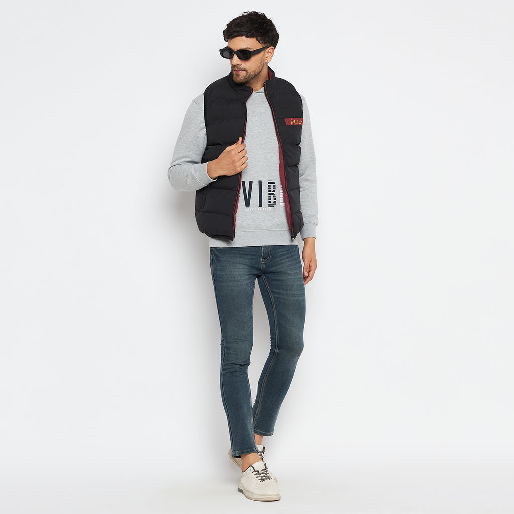 Duke Urban Men Sleeveless Reversible Jacket (SDZ1872)