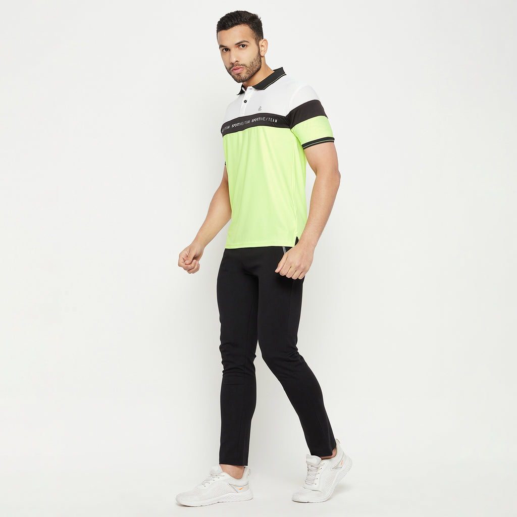 Duke Stardust Men Half Sleeve Polo Neck Cotton T-shirt (4097)