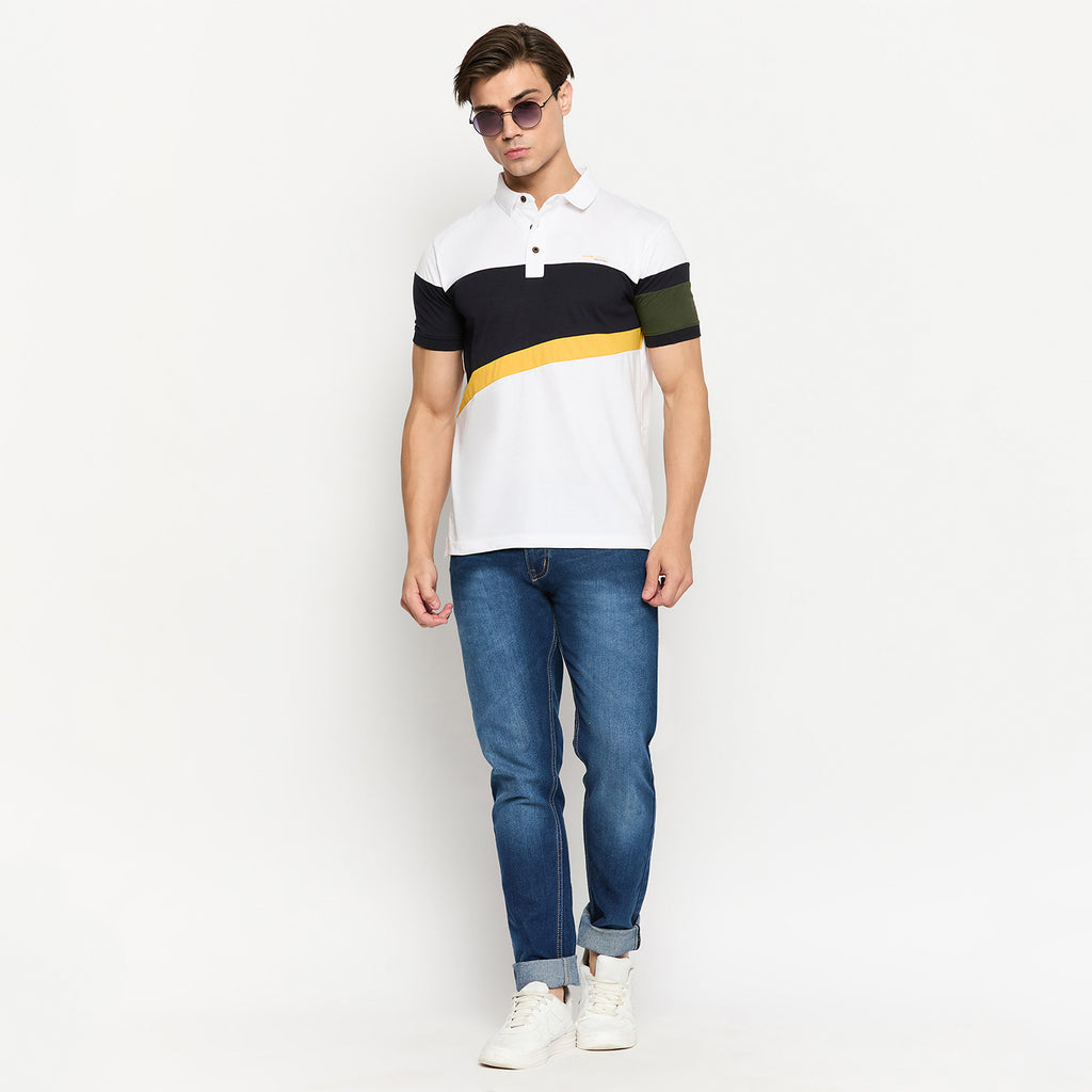 Duke Urban Men Half Sleeve Cotton T-shirt (LF7257)
