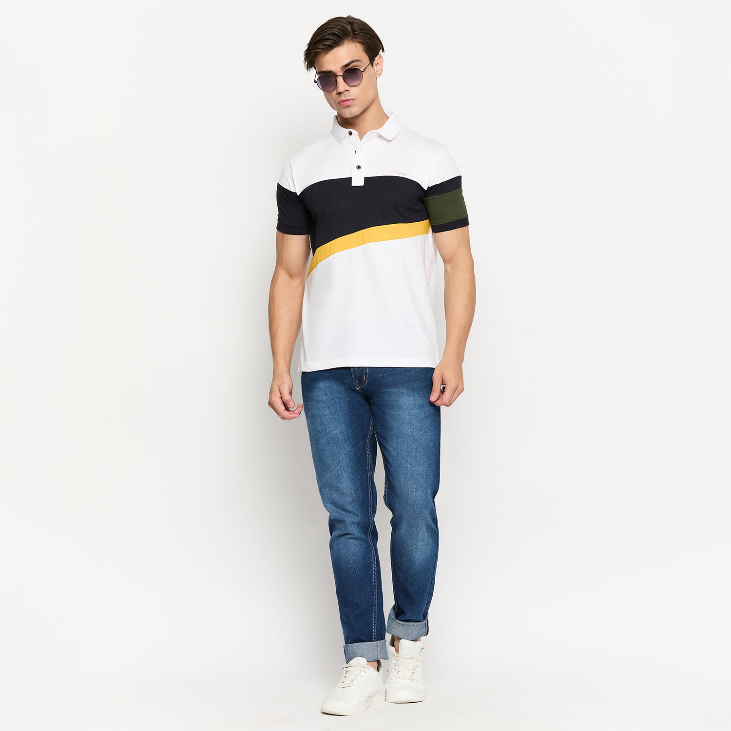 Duke Urban Men Half Sleeve Cotton T-shirt (LF7257)