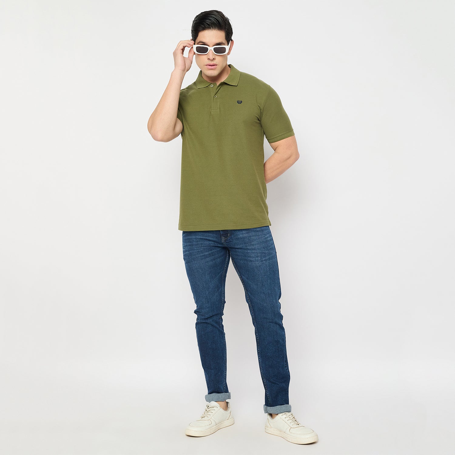 Duke Urban Men Half Sleeve Cotton Collared Tshirt (MSD65)