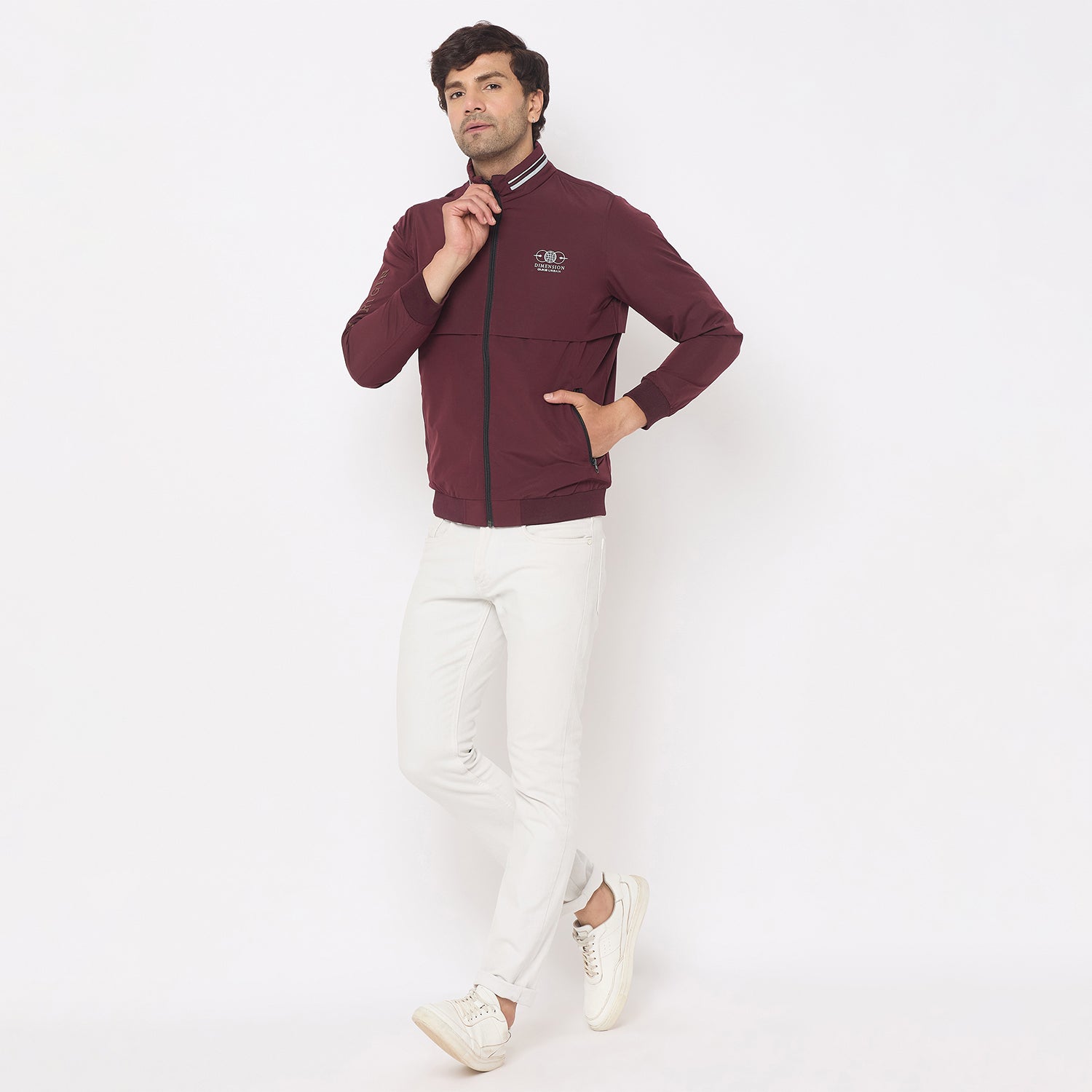 Duke Urban Men Full Sleeve Bomber Jacket (SDZ3102)