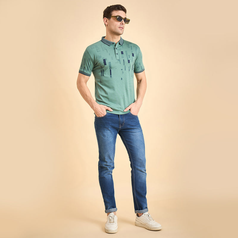 Duke Urban Men Half Sleeve Cotton Polo Tshirt (ON3170)