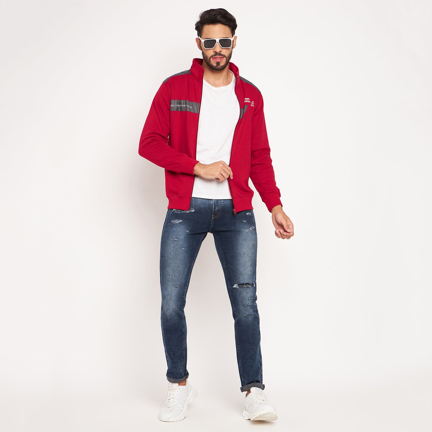 Duke Urban Men High Neck Sweatshirt (LF6132)