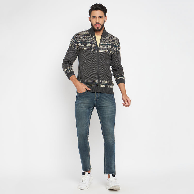 Duke Urban Men Full Sleeve High Neck Pullover (SDS2082)