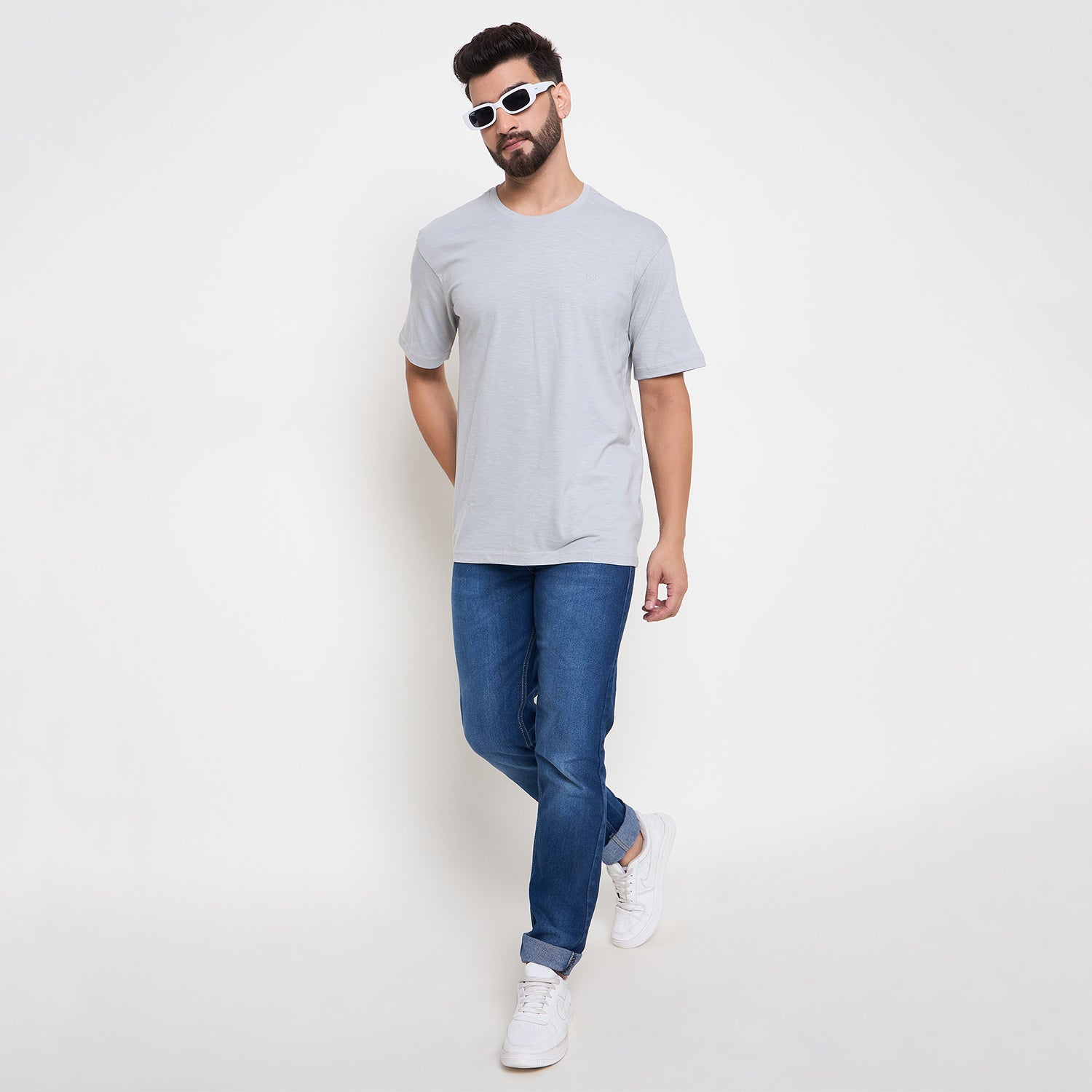 Duke Urban Men Half Sleeve Cotton T-shirt (LF7236)