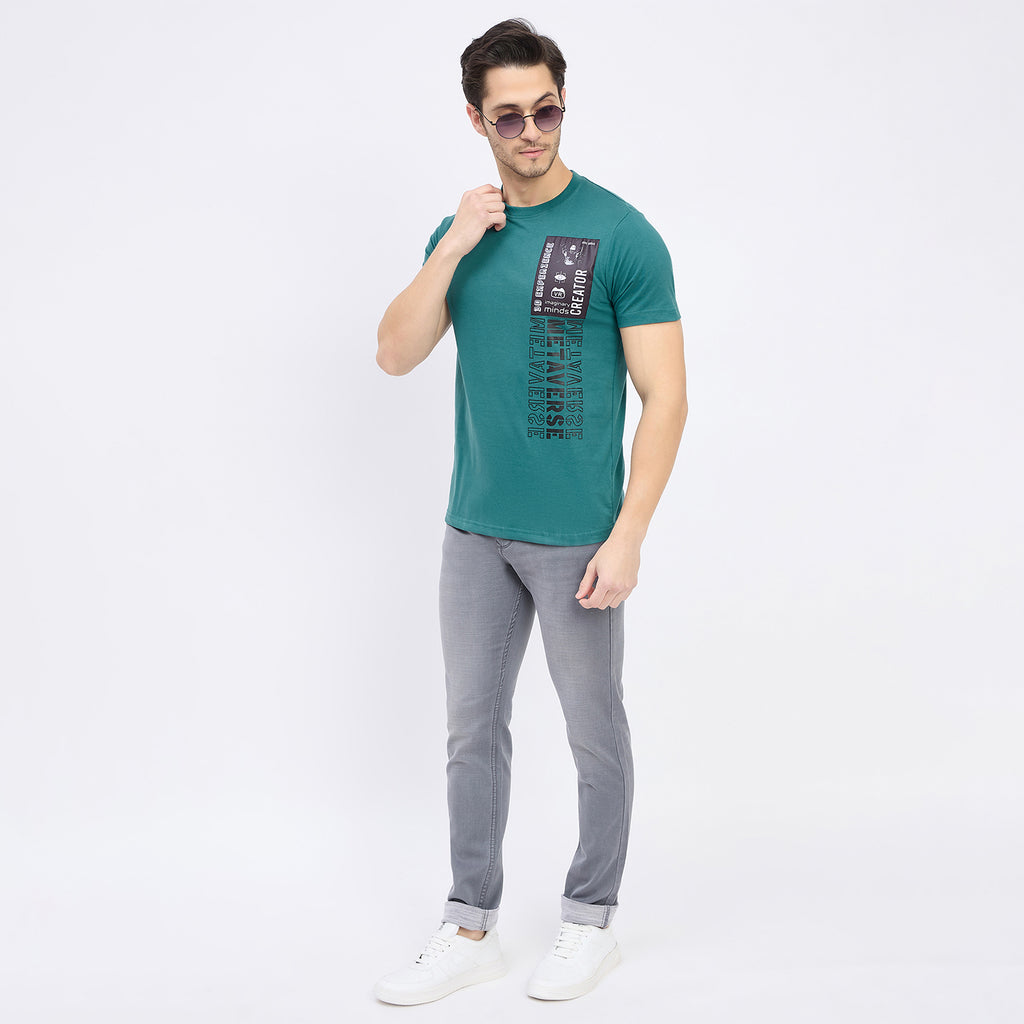 Duke Urban Men Half Sleeve Cotton T-shirt (ONLF260)