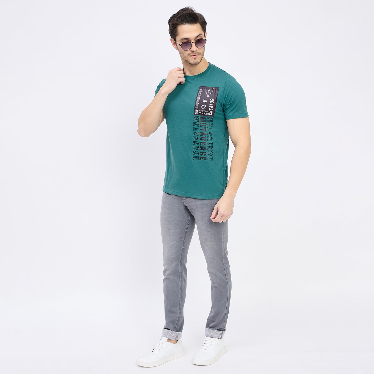 Duke Urban Men Half Sleeve Cotton T-shirt (ONLF260)