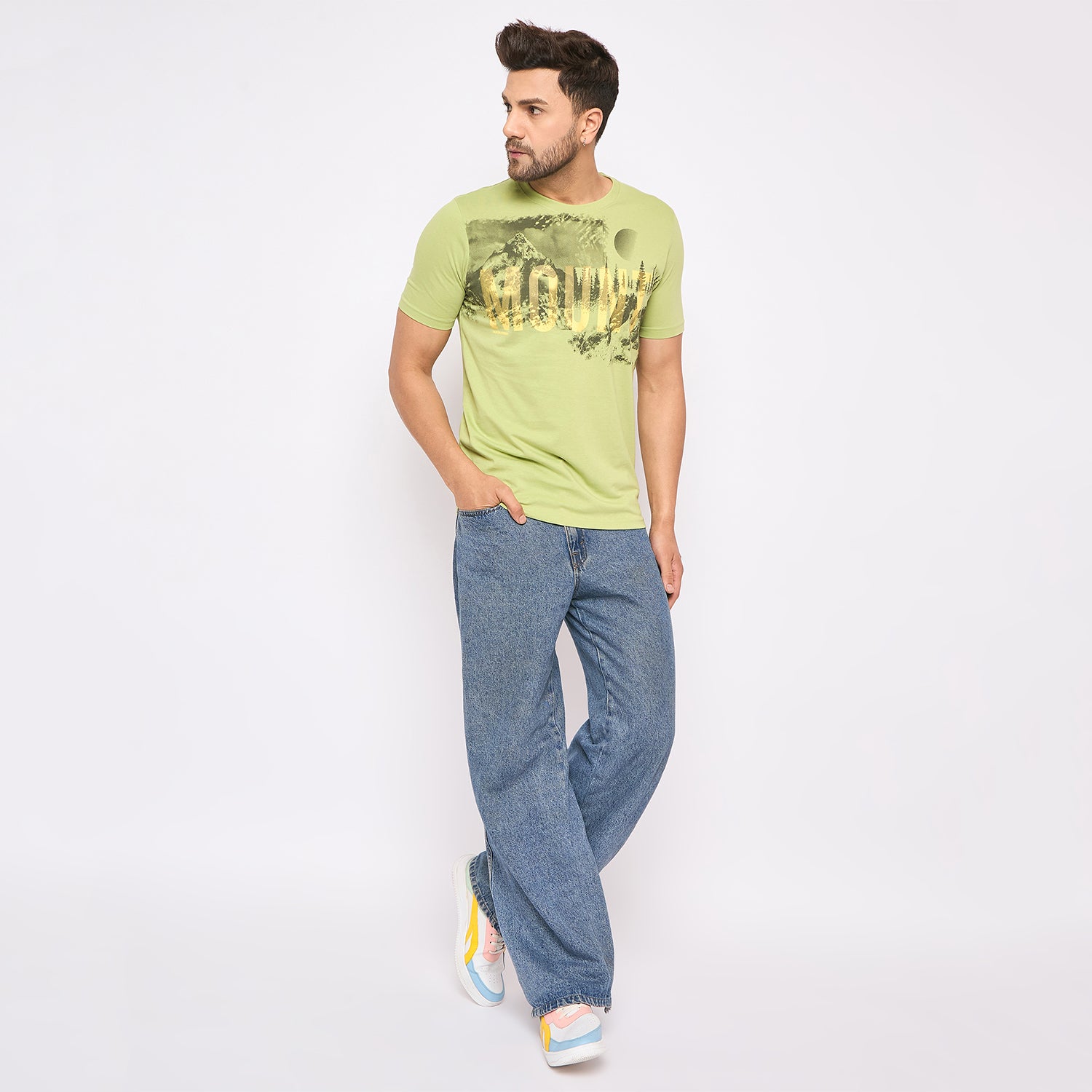 Duke Urban Men Half Sleeve Cotton T-shirt (ONLF290)