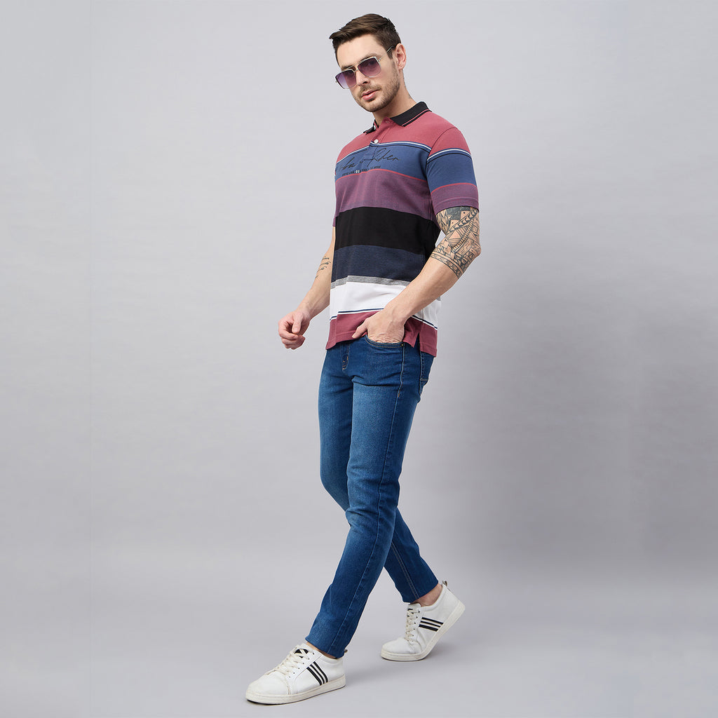 Duke Urban Men Half Sleeve Cotton Polo Tshirt (ON1424)