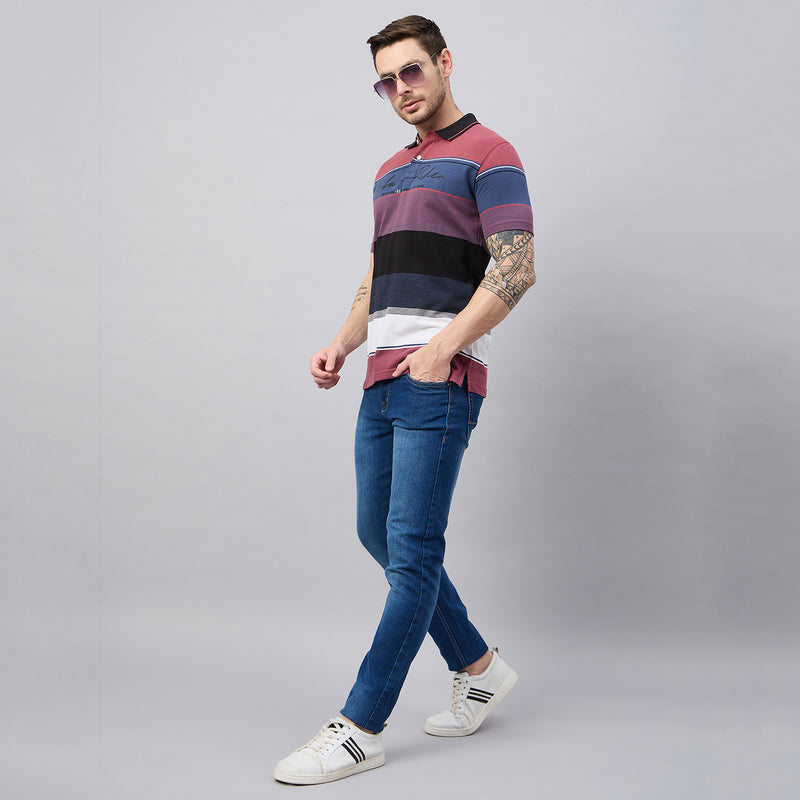 Duke Urban Men Half Sleeve Cotton Polo Tshirt (ON1424)