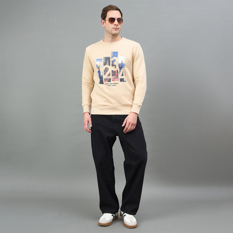 Duke Men Round Neck Full Sleeve Sweatshirt (MLF6342)