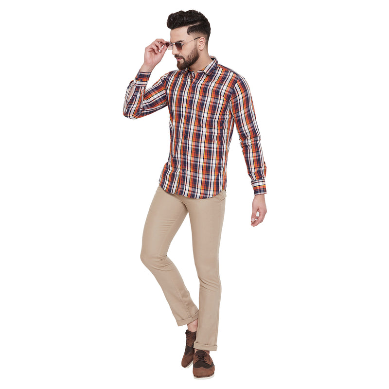 Duke Urban Men Full Sleeve Cotton Shirt (SDO8732)