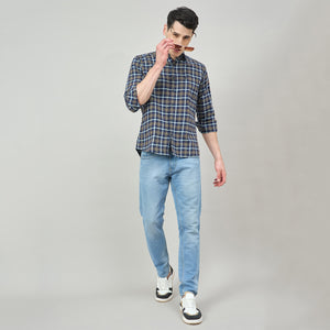 Duke Men Full Sleeve Cotton Shirt (SDO8CKAQ)