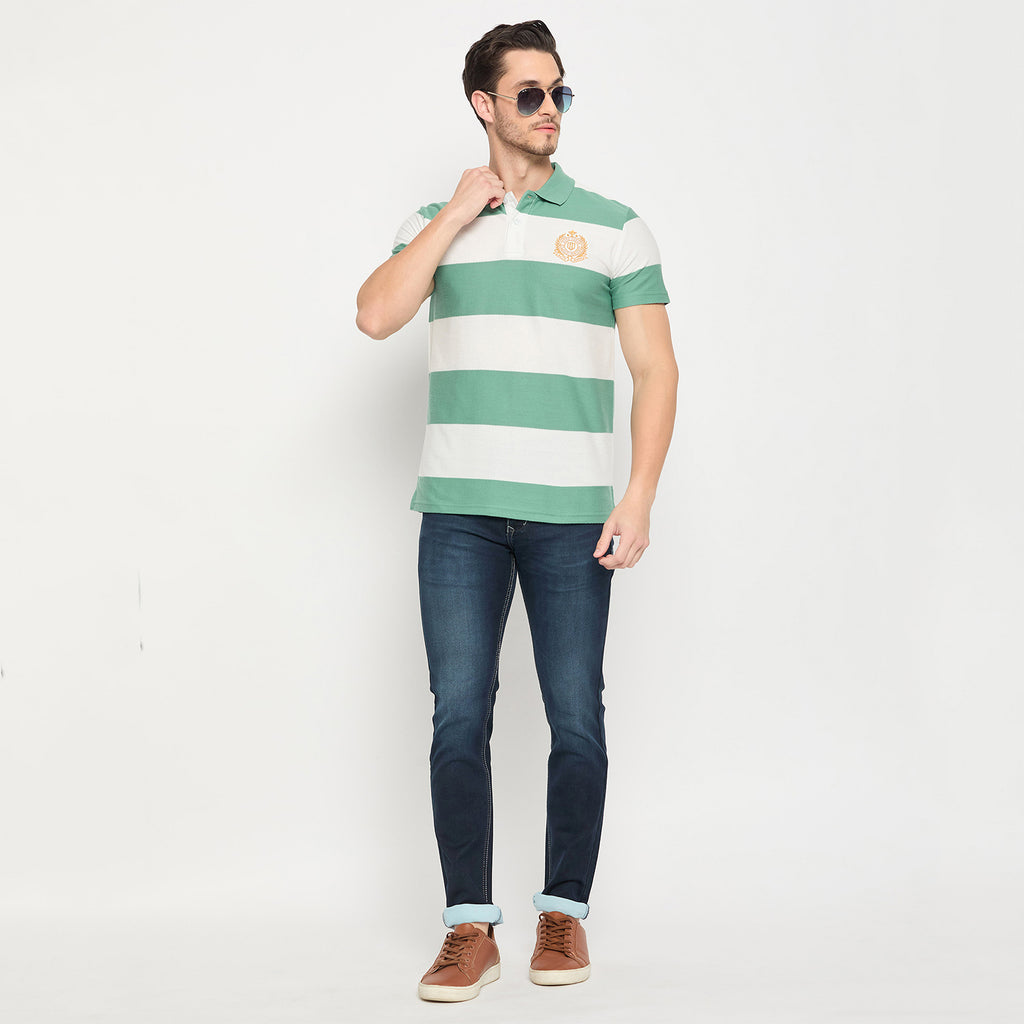 Duke Urban Men Half Sleeve Cotton T-shirt (LF7198S)