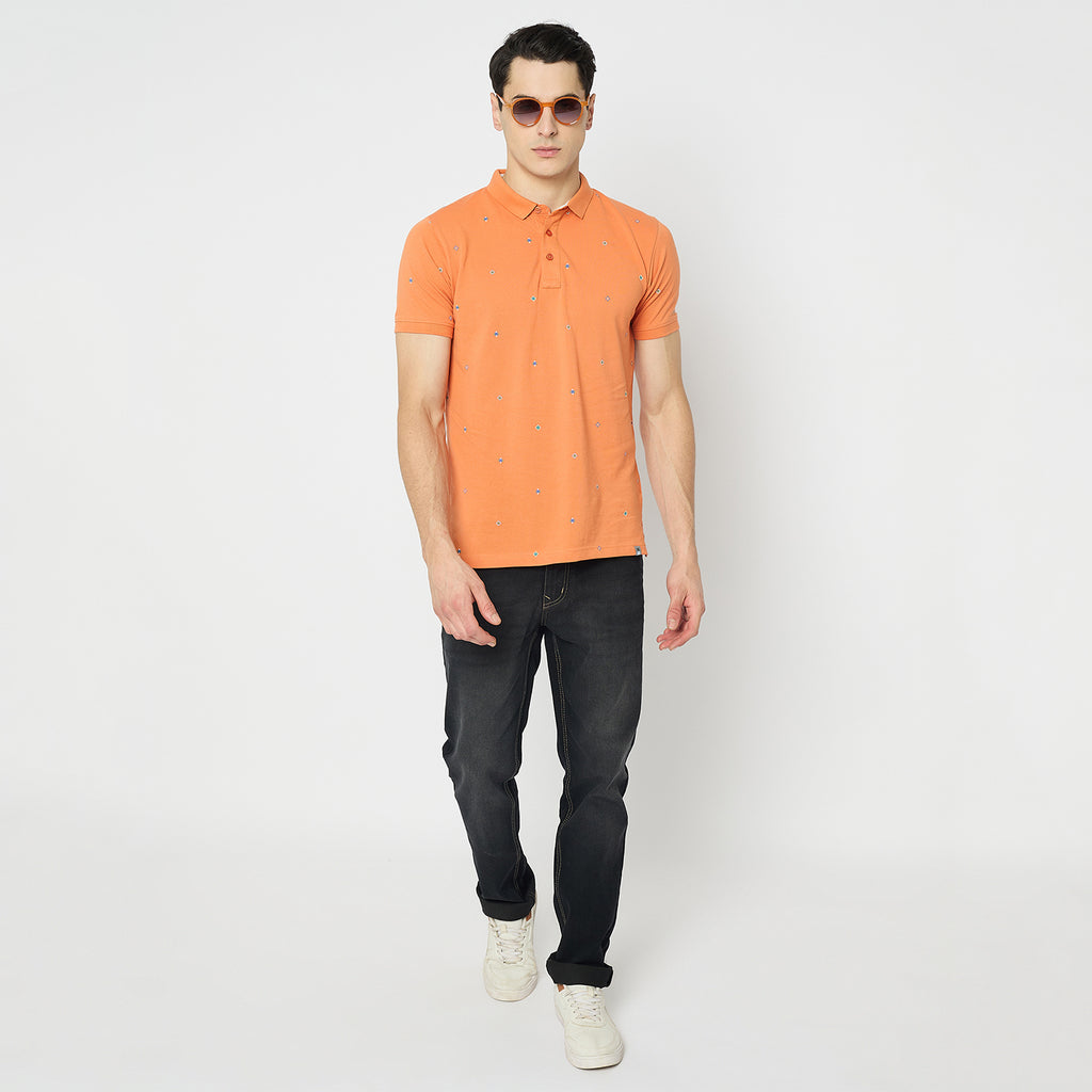 Duke Urban Men Half Sleeve Cotton Polo Tshirt (LF7412)