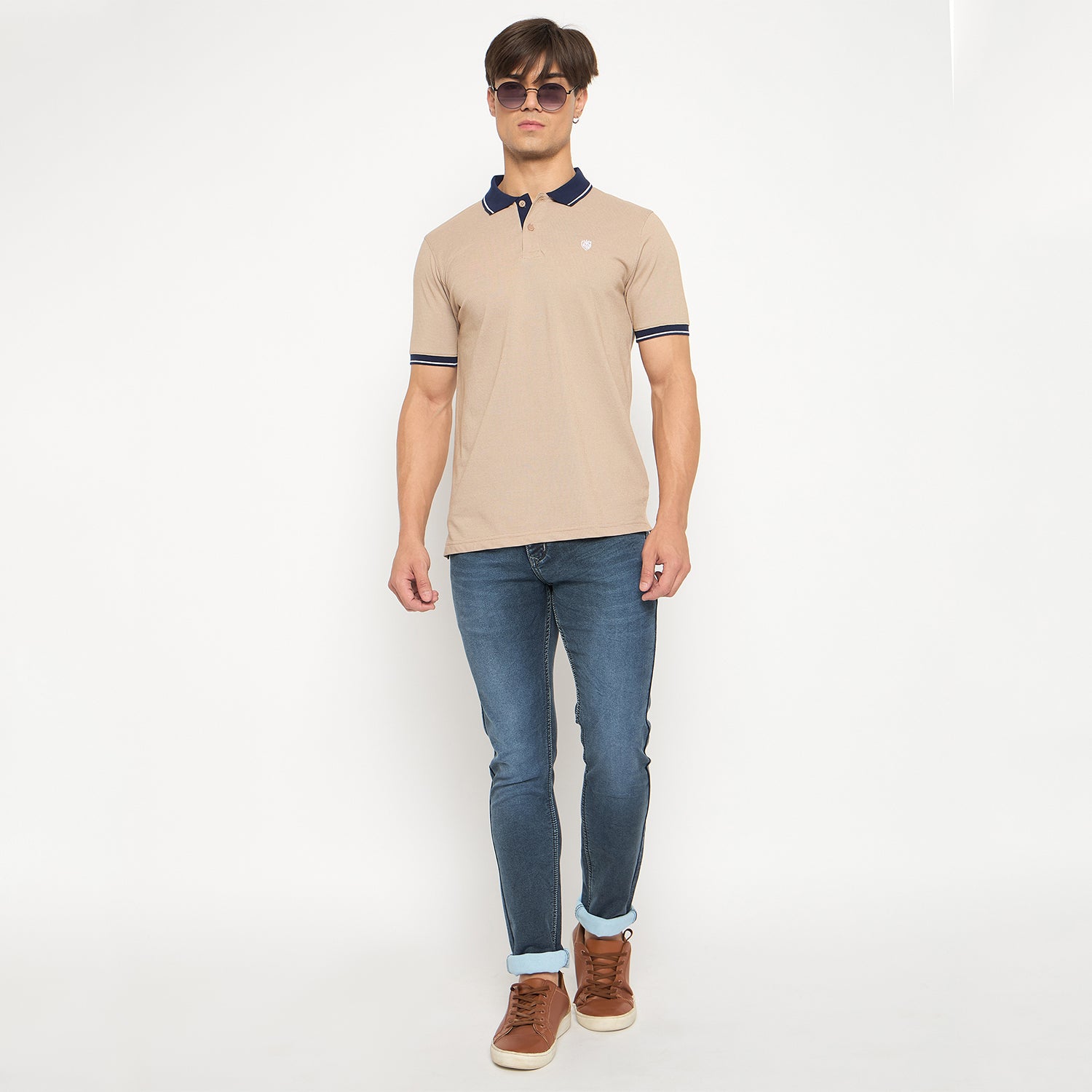 Duke Urban Men Half Sleeve Cotton T-shirt (LF7254)