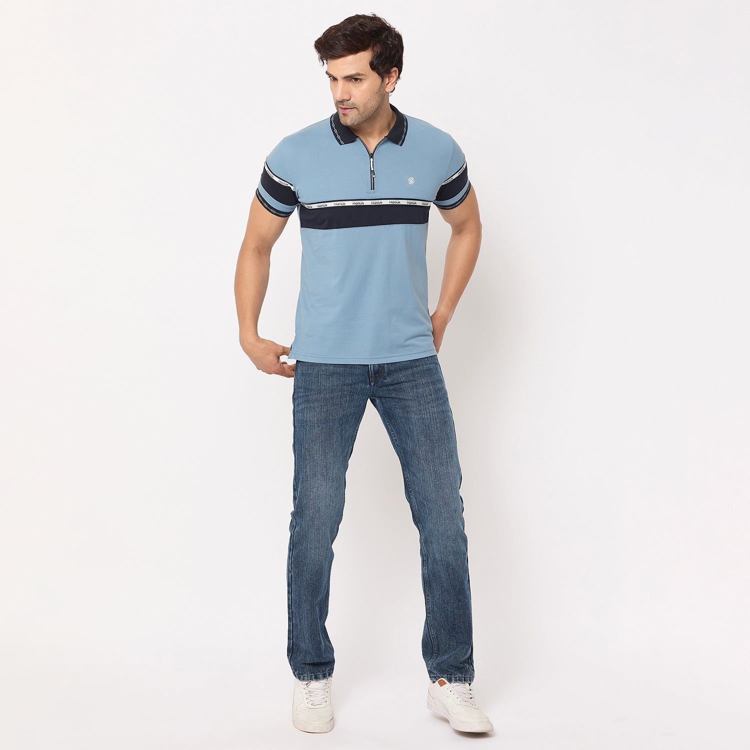 Duke Urban Men Straight Fit Stretchable Jeans (SDD5718)