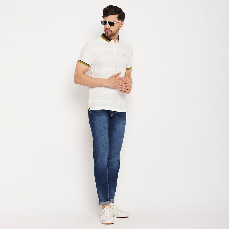 Duke Stardust Men Half Sleeve Cotton T-shirt (LF5836)