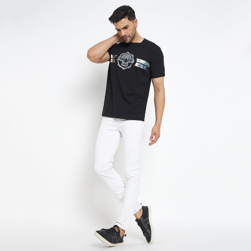 Duke Urban Men Half Sleeve Cotton T-shirt (LF7137)