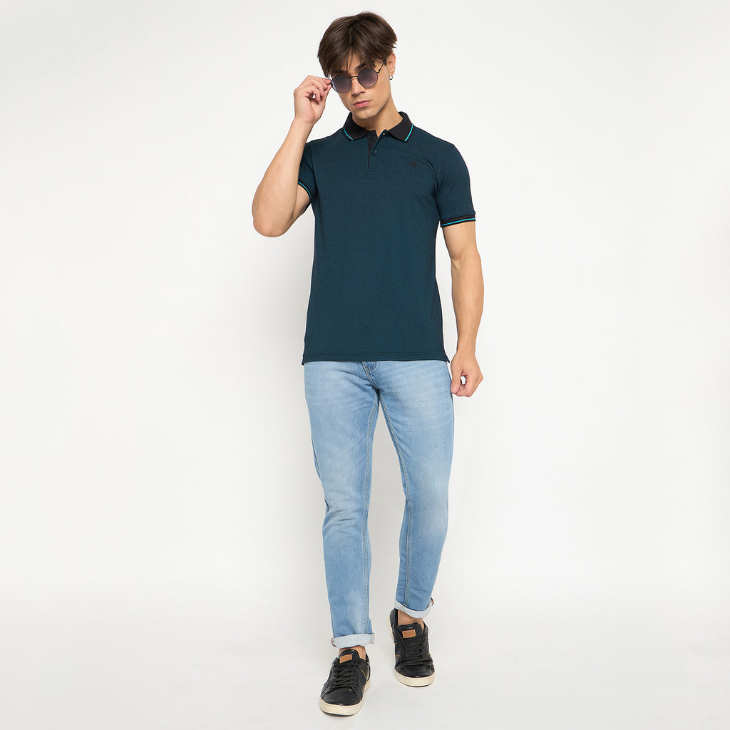 Duke Urban Men Half Sleeve Cotton T-shirt (LF7254)