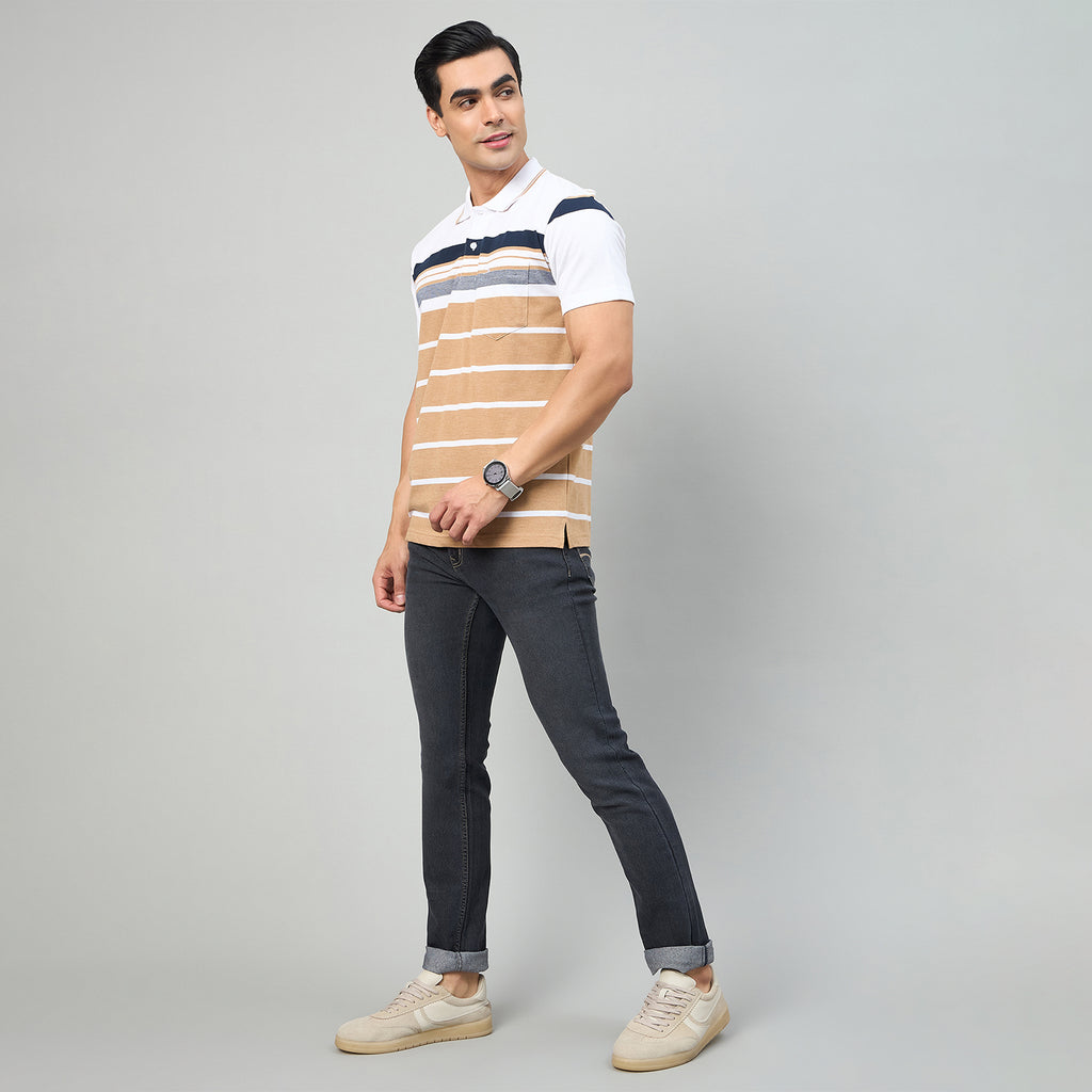 Duke Men Narrow Fit Stretchable Jeans (SD5900NR)