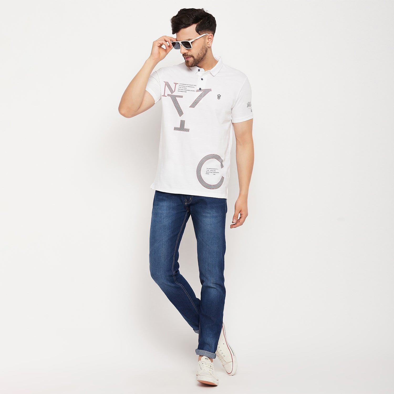 Duke Stardust Men Half Sleeve Cotton T-shirt (1117)