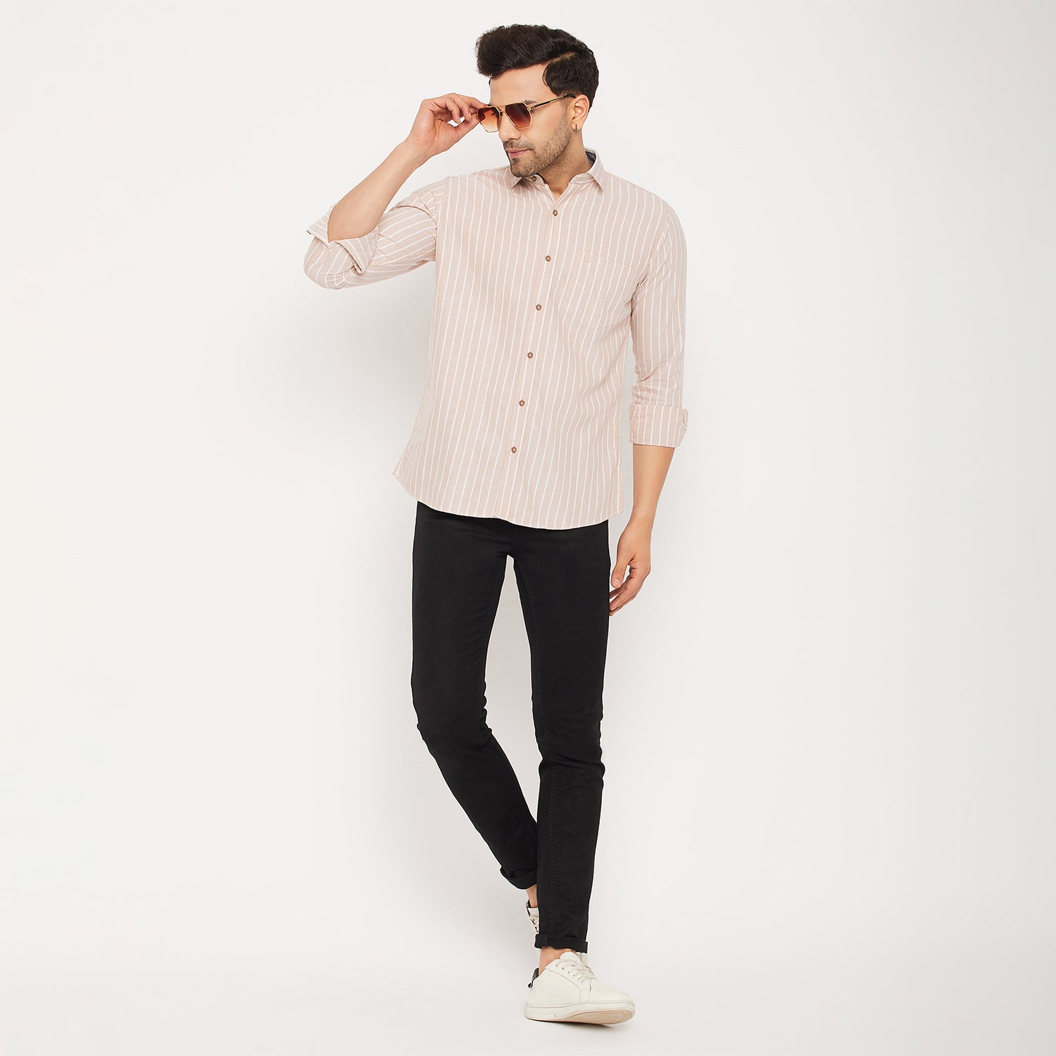 Duke Stardust Men Cotton Full Sleeve Shirt (SDO8STO)