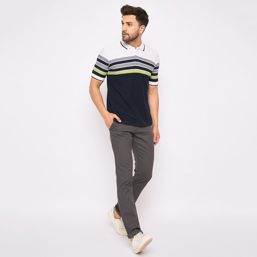 Duke Urban Men Half Sleeve Cotton T-shirt (LF7215)