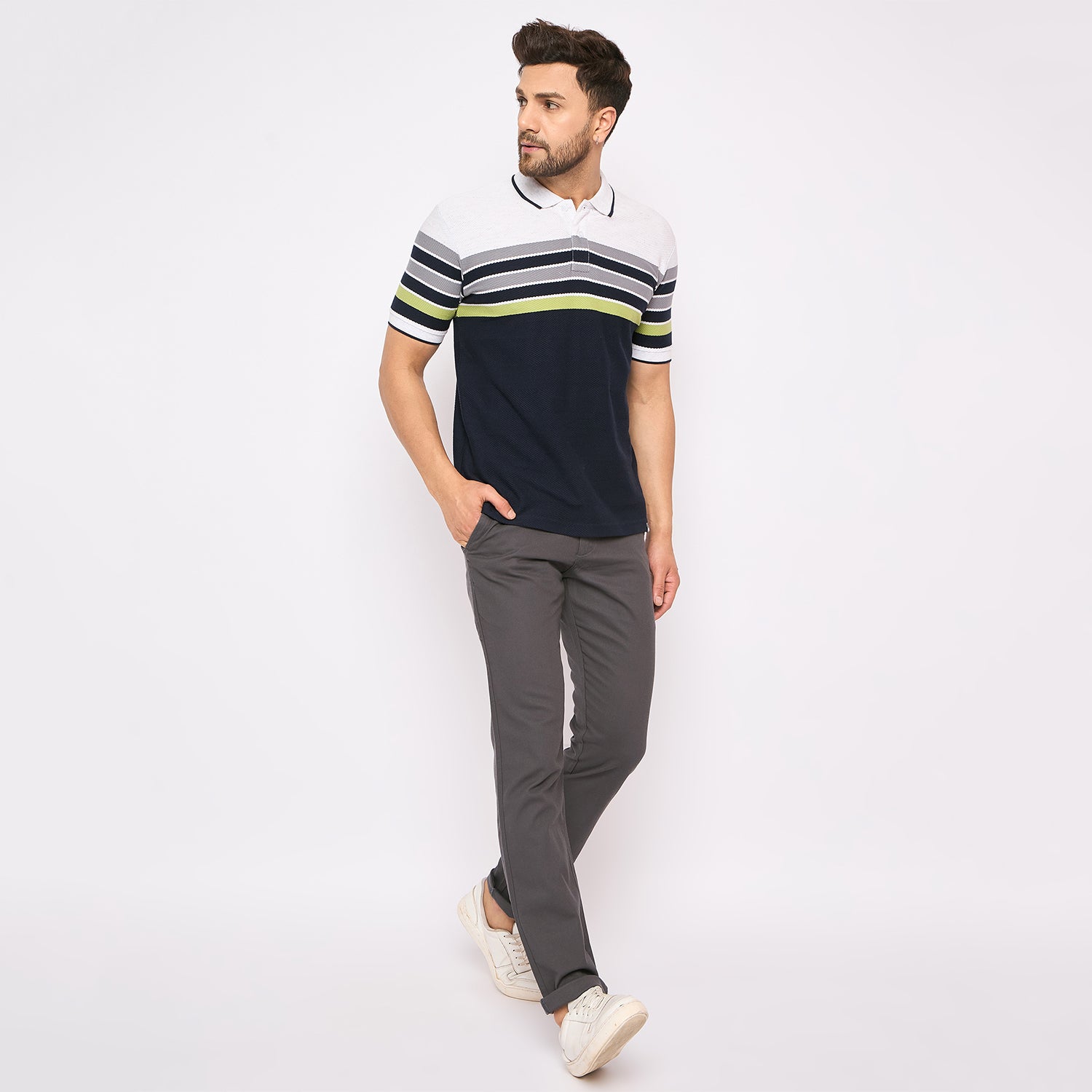Duke Urban Men Half Sleeve Cotton T-shirt (LF7215)