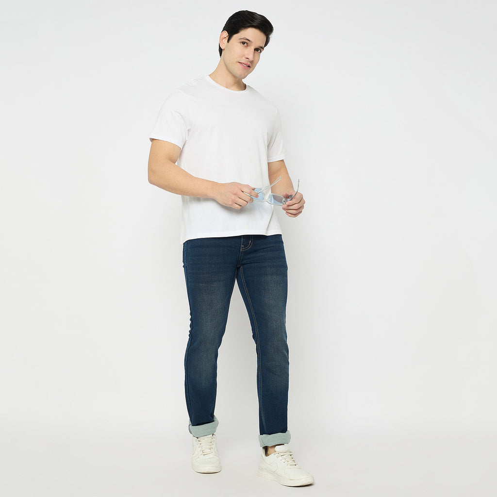 Duke Urban Men Narrow Bottom Stretchable Jeans (SDD5905N)