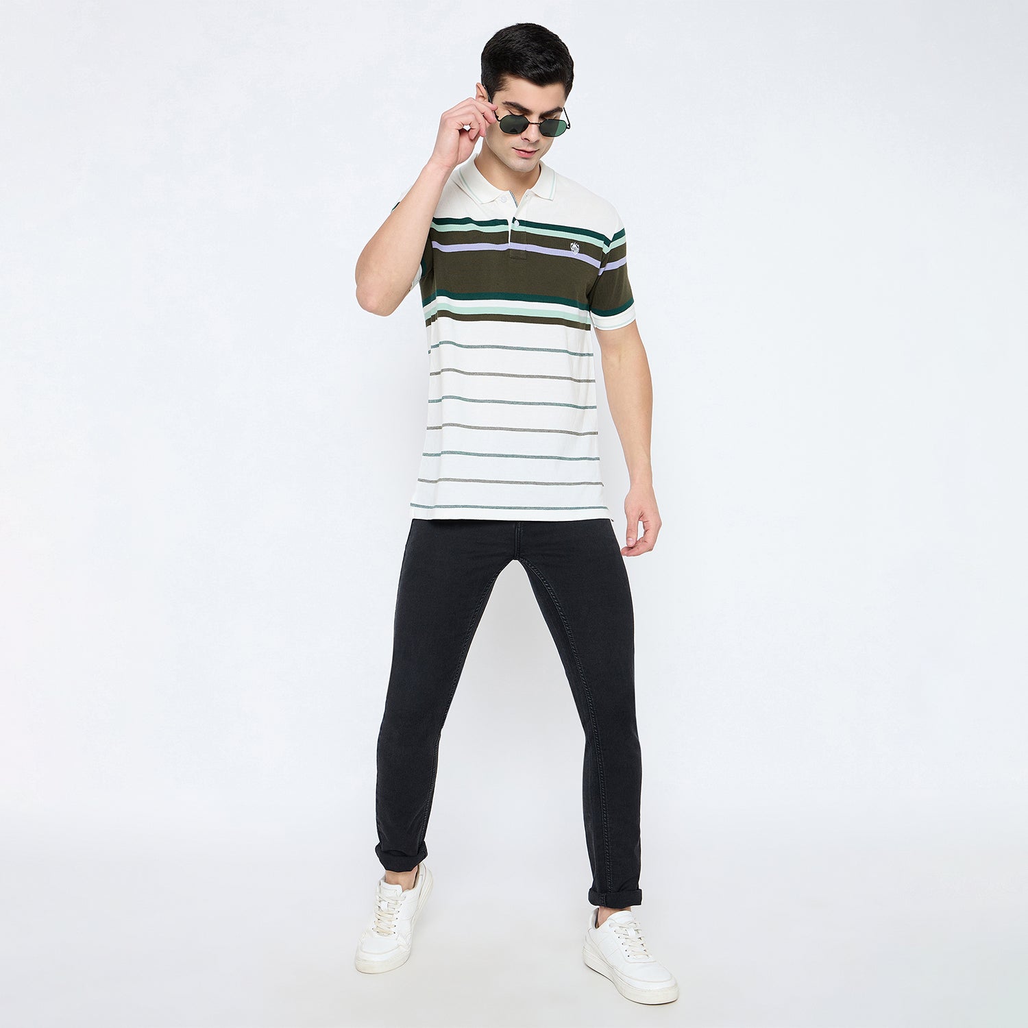 Duke Urban Men Half Sleeve Cotton T-shirt (LF7183)