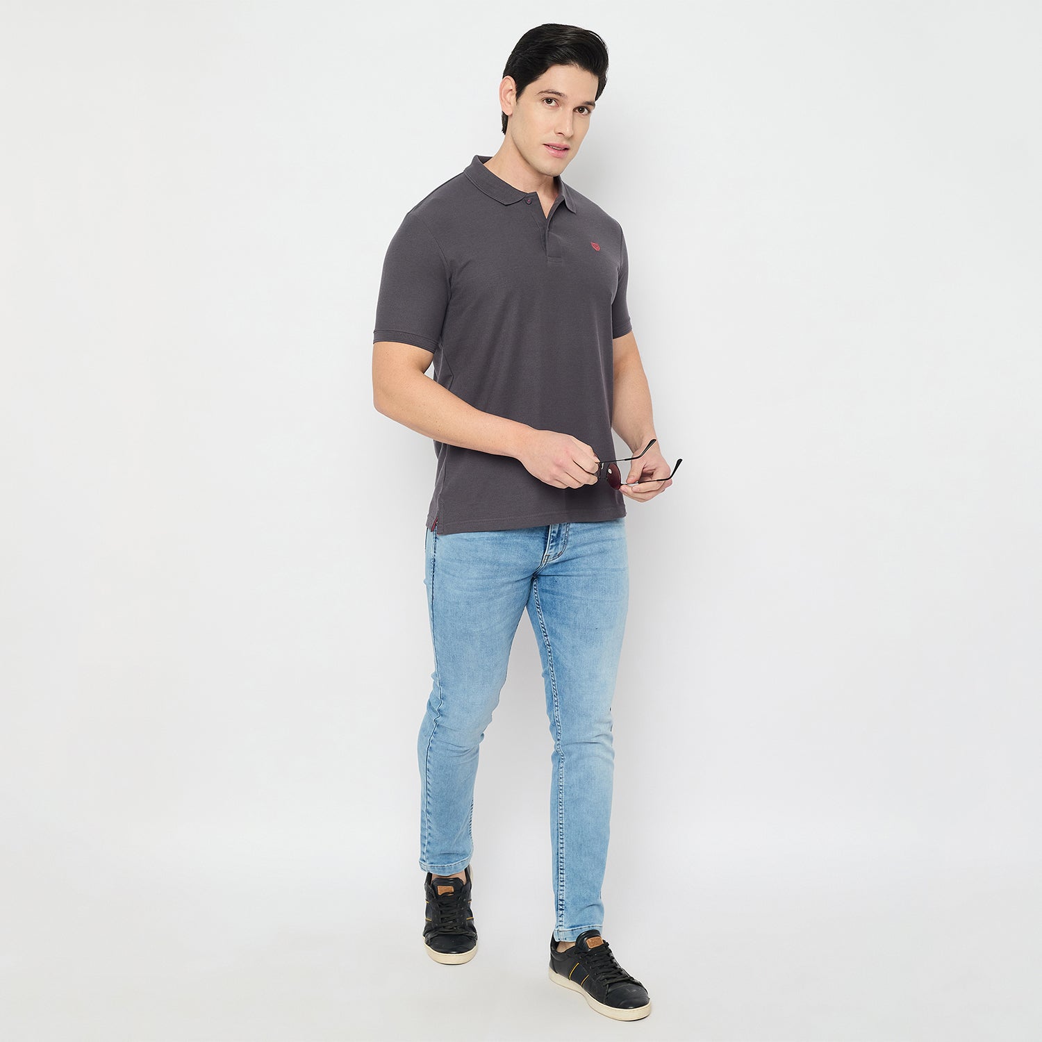 Duke Urban Men Half Sleeve Cotton Collared Tshirt (MSD65)