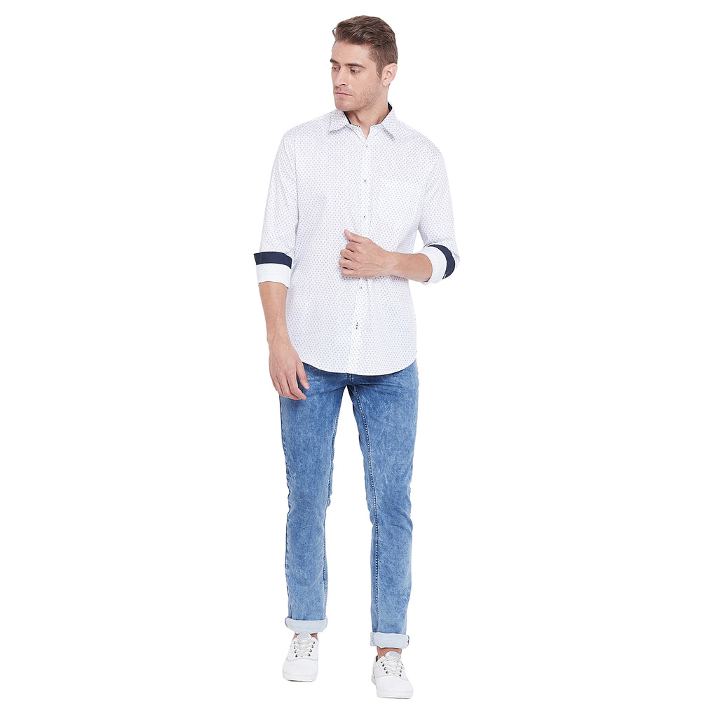 Duke Urban Men Full Sleeve Cotton Shirt (SDO8855)