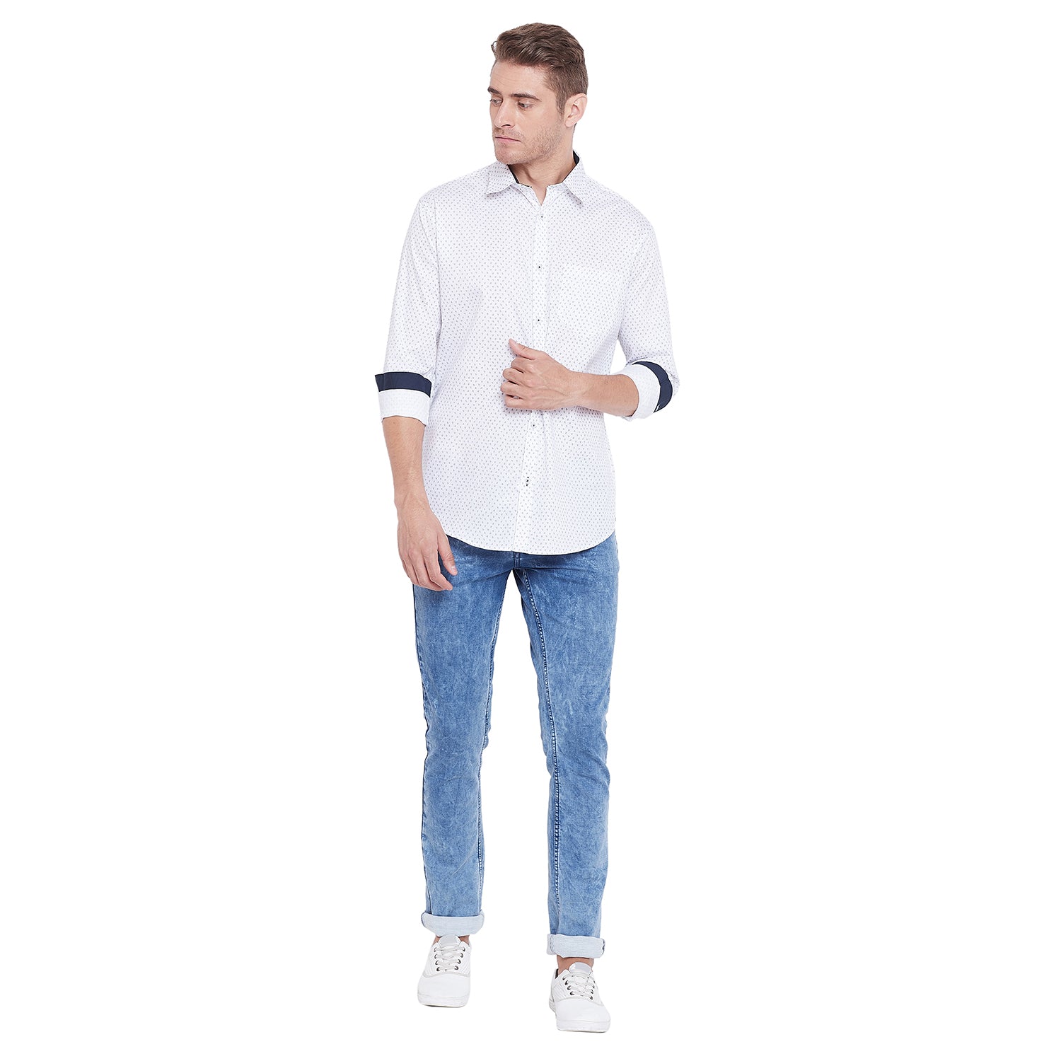 Duke Urban Men Full Sleeve Cotton Shirt (SDO8855)