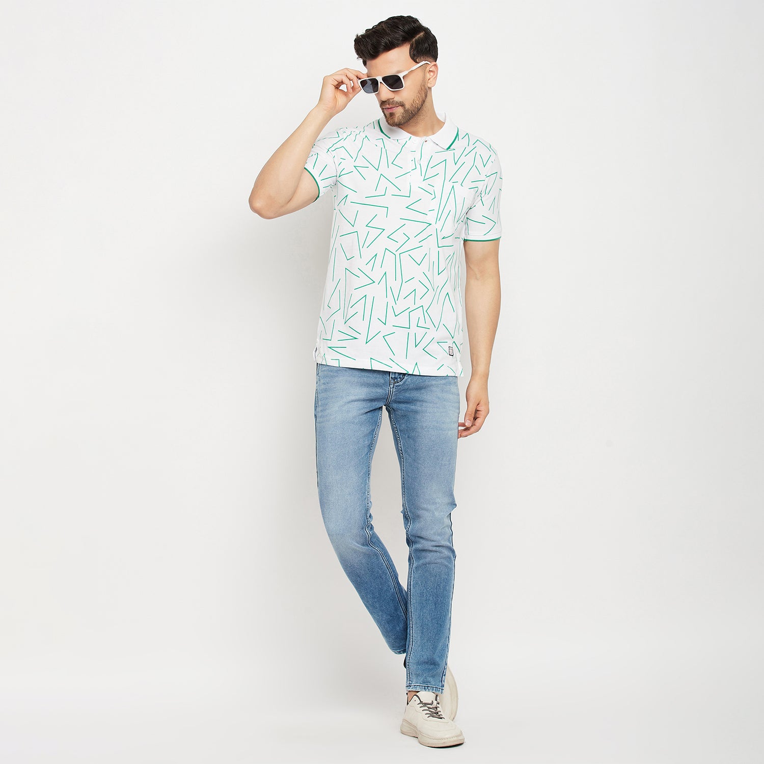 Duke Stardust Men Half Sleeve Polo Neck Cotton T-shirt (1142)