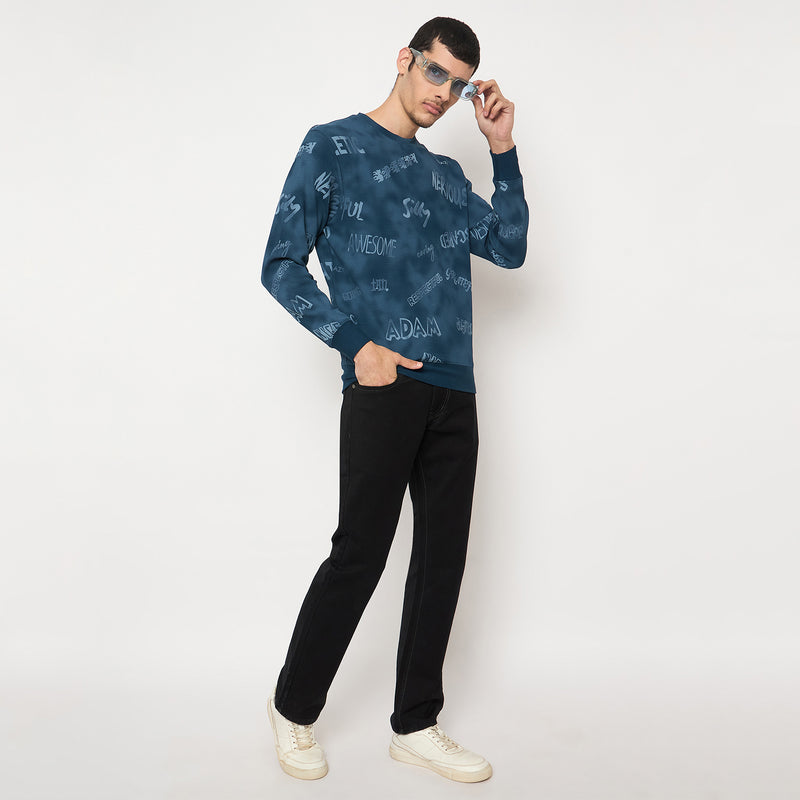 Duke Urban Men Full Sleeve Round Neck Sweatshirt (LF6403S)