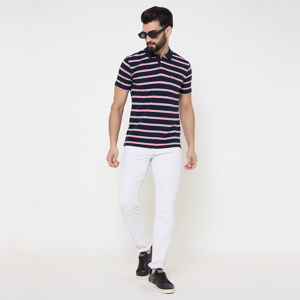Duke Urban Men Half Sleeve Cotton Tshirt (LF7261)