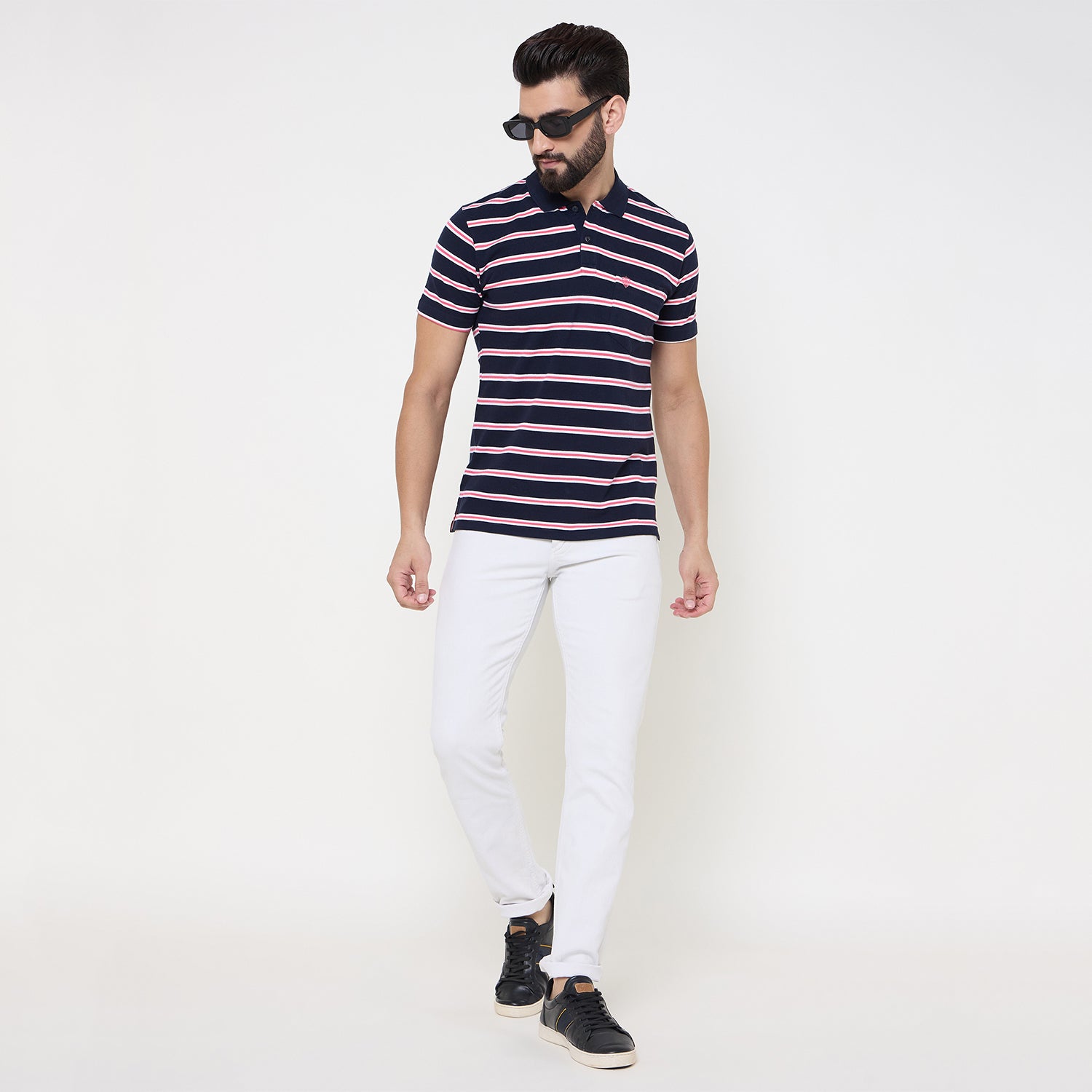 Duke Urban Men Half Sleeve Cotton Tshirt (LF7261)