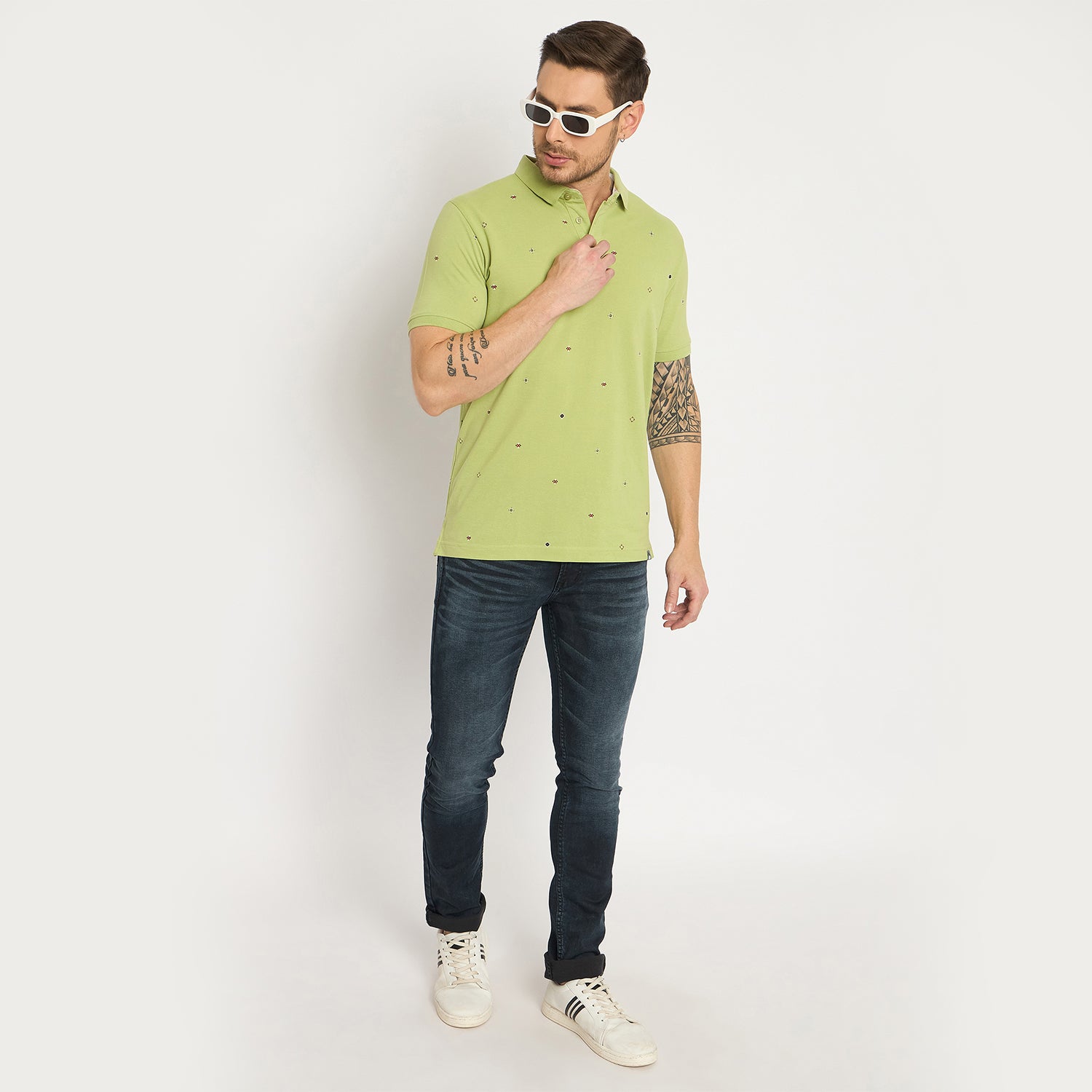 Duke Urban Men Half Sleeve Cotton Polo Tshirt (LF7412)