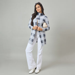 Duke Women Long Coat Regular Sweater (SDS1351)