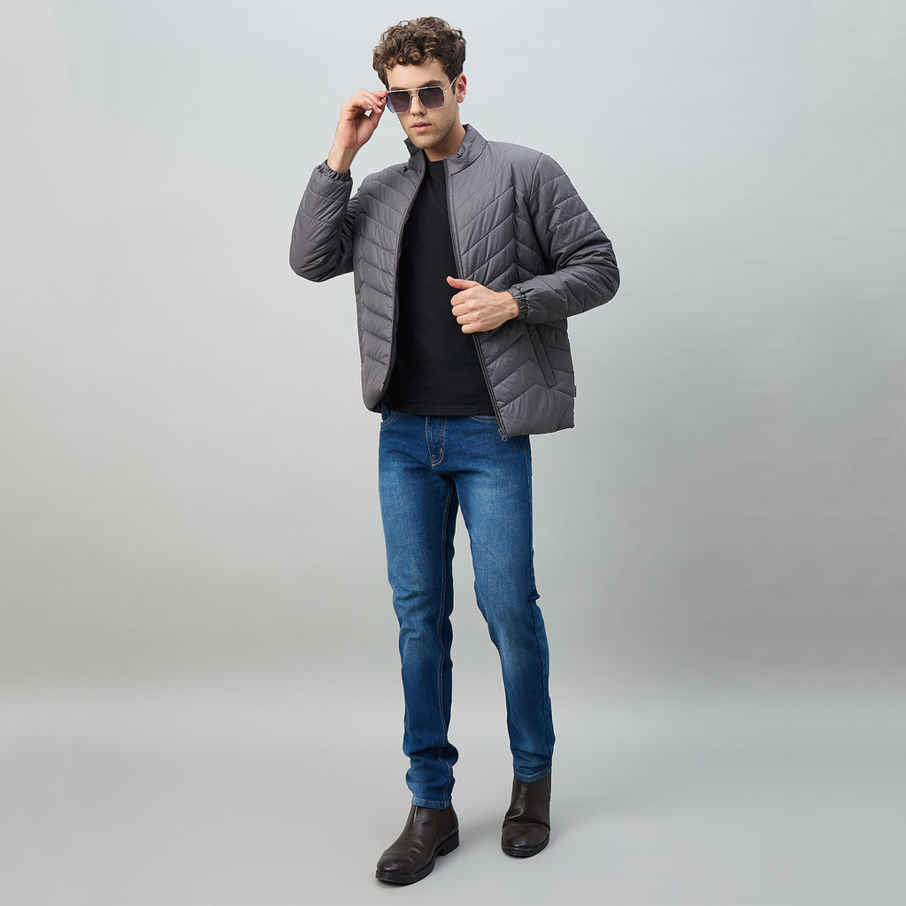 Duke Urban Men Full Sleeve Regular Puffer Jacket (OSDZ9494)
