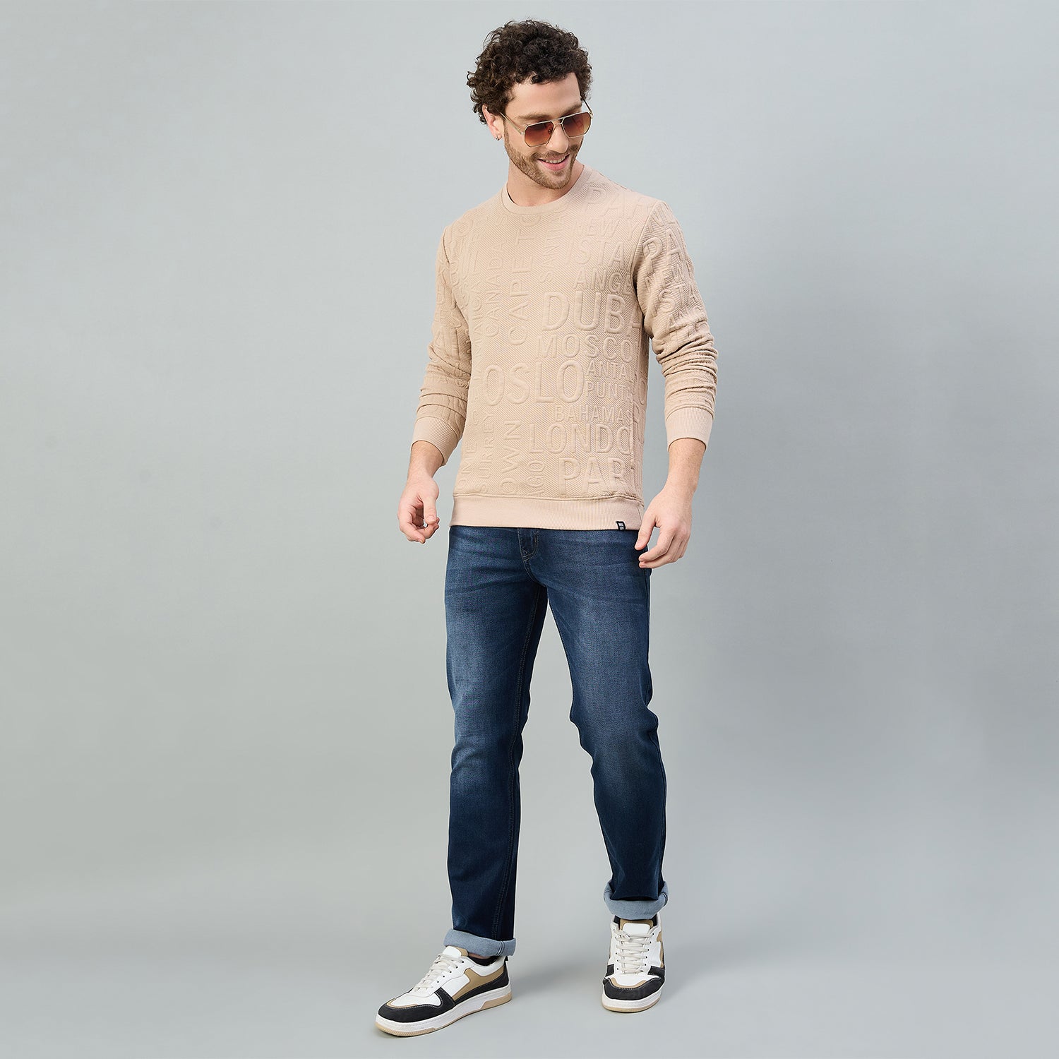 Duke Urban Men Round Neck Regular Sweatshirt (LF6384)