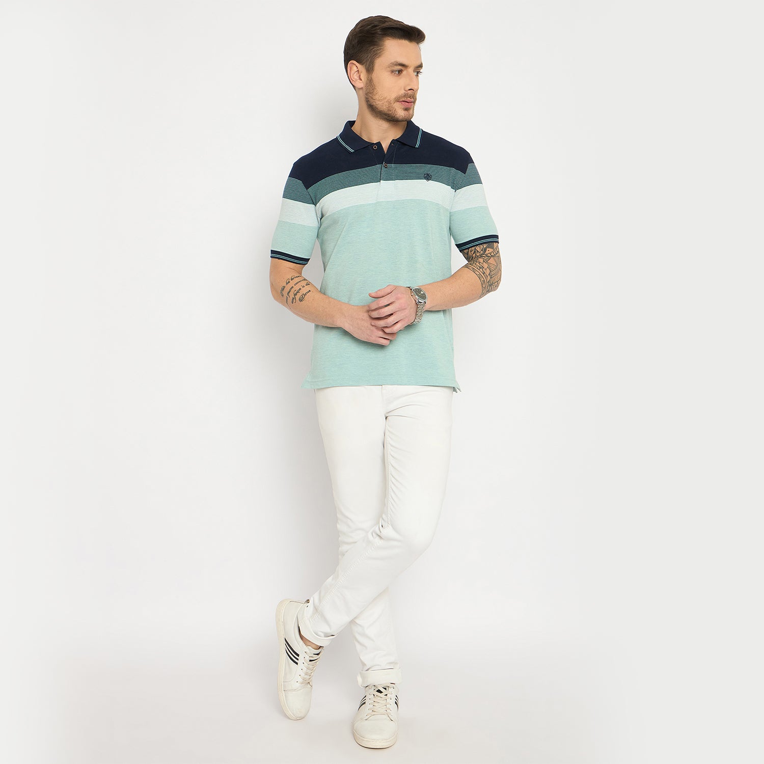 Duke Urban Men Half Sleeve Cotton Tshirt (LF7210)